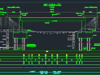 Cầu dầm bản rỗng L=24m